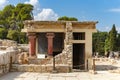 Knossos Palace - North Lustral Basin Royalty Free Stock Photo