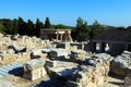 Knossos Palace Ruins, Heraklion Crete Royalty Free Stock Photo