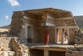 Knossos Palace - South Propylaeum Royalty Free Stock Photo