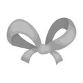 Knot, ornamentals, frippery, and other web icon in monochrome style.Bow, ribbon, decoration,