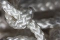 Knot on the rope is macro Royalty Free Stock Photo