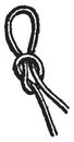 Knots and Splices, vintage illustration Royalty Free Stock Photo