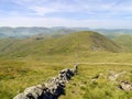 By wall on side of The Knott with Rest Dodd over there, Lake District