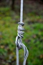 knotted aluminum wire cable