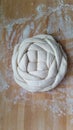 Knotted Bread Dough