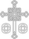 Knotted celtic cross