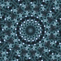 Knotted kaleidoscope Royalty Free Stock Photo