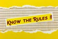 Know rules regulation law business rule knowledge compliance