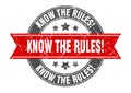 know the rules stamp