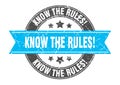 know the rules stamp