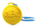 Knowlage medal Royalty Free Stock Photo