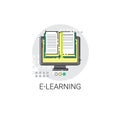 Knowledge Elearning Education Online Icon