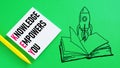 Knowledge Empowers You KEY is shown using the text Royalty Free Stock Photo