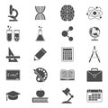 Knowledge icons Royalty Free Stock Photo