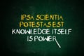 Knowledge is power Royalty Free Stock Photo