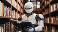 Knowledge Seeker: A Friendly Robot Reading in the Library. Generative AI