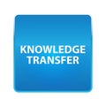 Knowledge Transfer shiny blue square button