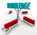 Knowledge Triumphs Over Ignorance Royalty Free Stock Photo