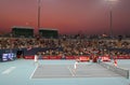 Knowles/Roddick vs Lee/Yang - China Open 2009 Royalty Free Stock Photo