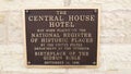 Central House - Birthplace of Gideon Bible - Boscobel, Wisconsin Royalty Free Stock Photo