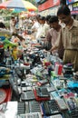 Chandni Chowk Street Market of Kolkata Royalty Free Stock Photo