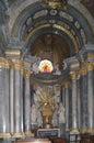 Poland: Wroclaw cathedral chapel of Johann Fischer von Erlach Royalty Free Stock Photo