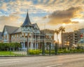 The Knowsley Building is a heritage building in Trinidad Royalty Free Stock Photo