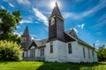 Knox Presbyterian Church, built in 1884, in QuÃ¢â¬â¢Appelle, SK