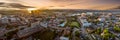 Knoxville, Tennessee Early morning Panorama Royalty Free Stock Photo