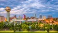 Knoxville, Tennessee, USA Skyline Royalty Free Stock Photo