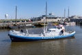 Historic KNRM lifeboat Suzanna in Harlingen, Netherlands