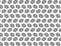 Knuckle seamless pattern Royalty Free Stock Photo