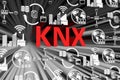 KNX concept blurred background Royalty Free Stock Photo