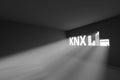 KNX rays volume light concept