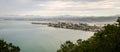 Knysna lagoon panorama, Garden Route, South Africa tourism