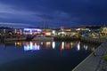 Knysna Waterfront at Dusk Royalty Free Stock Photo