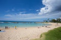 Ko`olina Manmade Lagoon in Oahu Hawaii Royalty Free Stock Photo