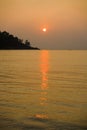 Ko Pha Ngan island sunset Royalty Free Stock Photo