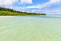 Ko Ra Wi island and sea in Thailand Royalty Free Stock Photo