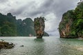 Ko Tapu rock on James Bond Island, Phang Nga Bay, Thailand Royalty Free Stock Photo