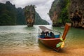 Ko Tapu rock on James Bond Island, Phang Nga Bay, Thailand Royalty Free Stock Photo