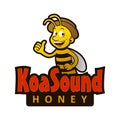 Koa Sound honey illustration vector