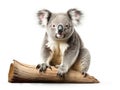 Ai Generated illustration Wildlife Concept of Koala Royalty Free Stock Photo