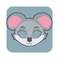 Koala mask for festivities