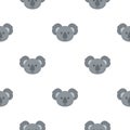 Koala pattern seamless