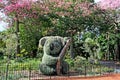 Koala plant statue in Royal Botanical Gardens in Sydney