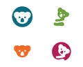 koala vector icon illustration