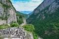 Koban Gorge landscape in the Caucasus mountains Royalty Free Stock Photo