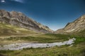 Koban gorge (North Ossetia) Royalty Free Stock Photo