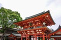 Kobe,Japan - June 27, 2017: Ikuta shrine in Kobe city Japan